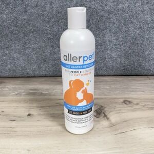 Allerpet Cat Dander Remover 12 oz Moisurizing Allergen Cleanser‎ for Cats